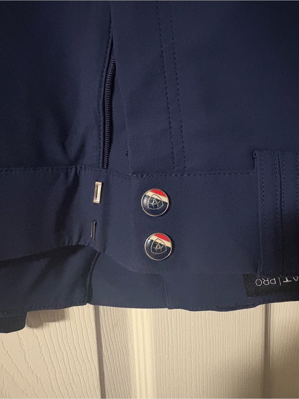 Ariat Navy Performance Riding Pants - Picture 3 of 4